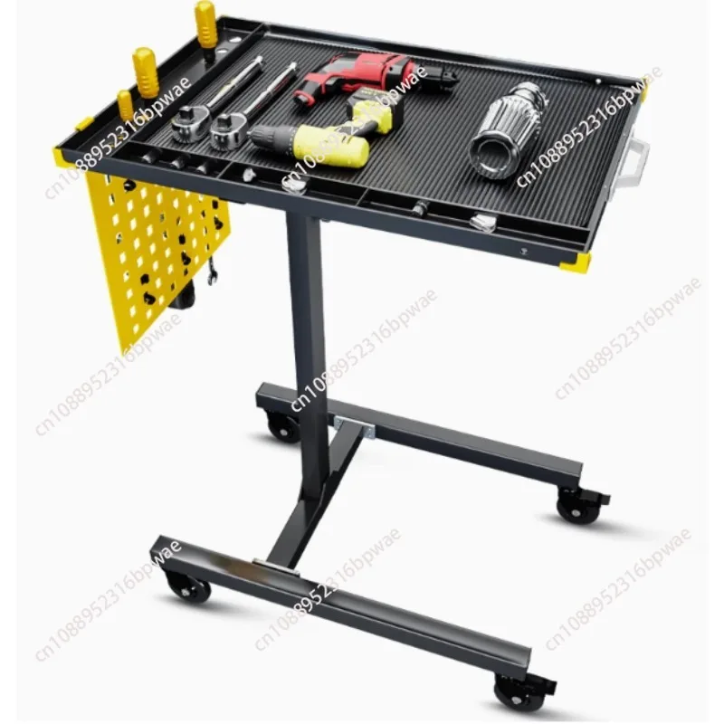 높이 조절 가능한 모바일 작업 테이블, 35-48 인치-83166