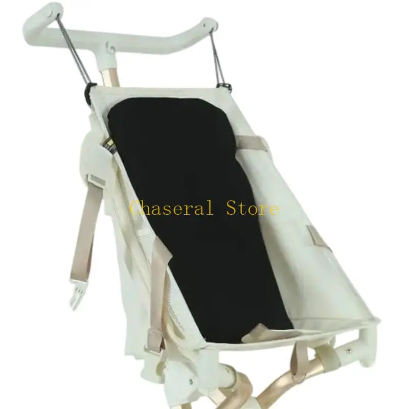 E7CE Baby Carriage Back Support Board Infantas Criança Pocket Back Painel Back Painel para viagem compras e viagens