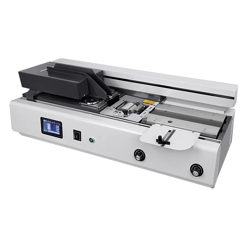 Automatic desktop wireless gluing machine Tender binding machine Document paper contract Desktop gluing machine