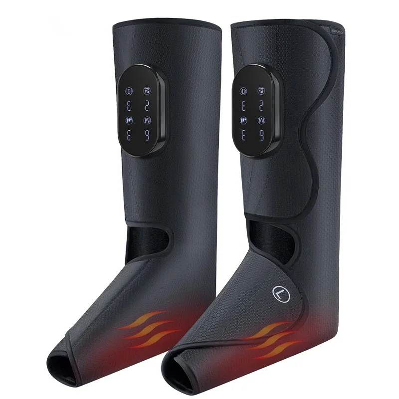 

Medcursor Foot Air Pressure Leg Massager with Heat Promotes Blood Circulation Muscle Relaxation Portable Massager Boots for Home