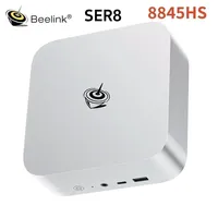 Beelink SER8 AMD R7 8845HS MINI PC do 5.1GHz DDR5 32GB 5600Mhz 1TB PCIe4.0 SSD WIFI6 BT5.2 Komputer do gier stacjonarnych