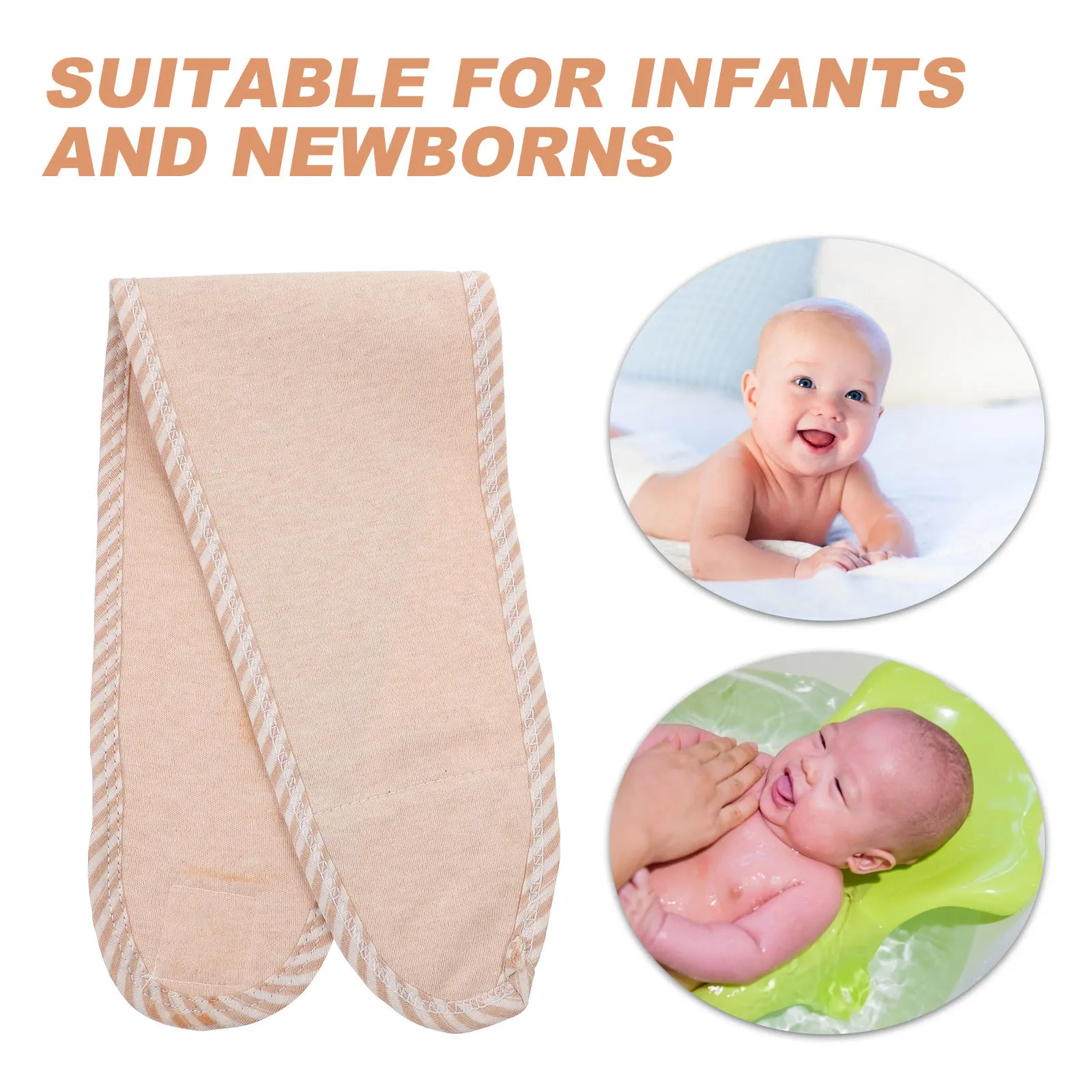 

4Pcs Infant Bellybands Cotton Breathable Comfortable Touch Baby Belly Bands Protectors Navel Belts Baby Belly Bands