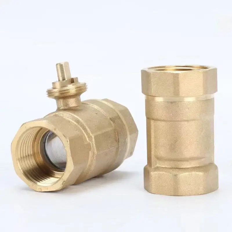 NEW 2 way brass motorized ball valve's body from DN15(G1/2