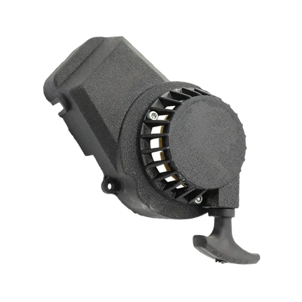 Pull Starter Recoil Aluminum Alloy Engine Starter for 47cc 49cc Mini Pocket Bike Scooter Chopper ATV Accessory