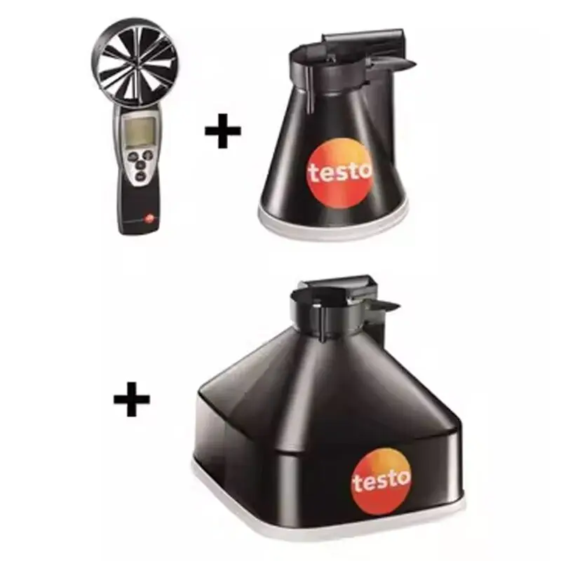 مجموعة Testo 417 1200 × 200 مم و3030 مم مجموعة مقياس شدة الريح 0563 4171 مع مقياس شدة الريح Testo 417 مقياس شدة الريح 100 مم