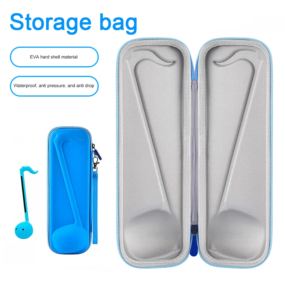 Storage Bag Organizer Waterproof Music Instrumental Toy Storage Holder Shockproof Anti-Drop Compatible with Otamatone