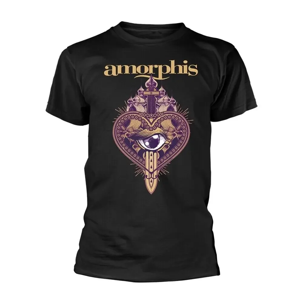 AMORPHIS - QUEEN OF TIME TOUR BLACK T-Shirt XX-Large   High Quality 100%Cotton Short Sleeve