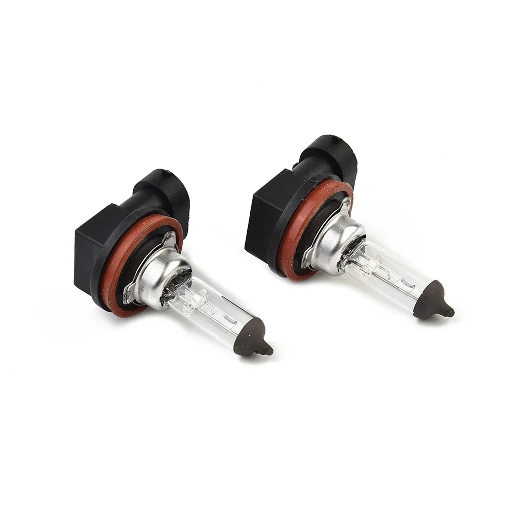 H11 Halogen Car Headlight Bulbs, 55W 12V Fog Lamp, Super Bright Xenon Technology For Enhanced Visibility, 2 Pack