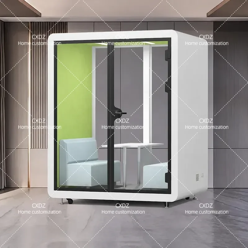 Soundproof Room Meeting Piano Singing Recording Studio Indoor Reading Learning Cabin Customized Multi Person Office Silent