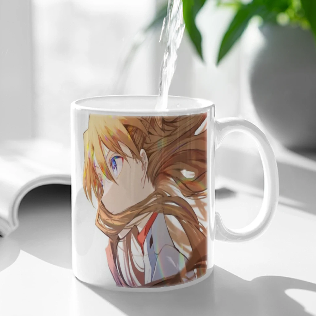 G-Genesis E-Evangelion Eva 11oz Afternoon Tea Mug Multifunctional Ceramic Coffee Mug Porcelain Coffee Cup Drinking Cup