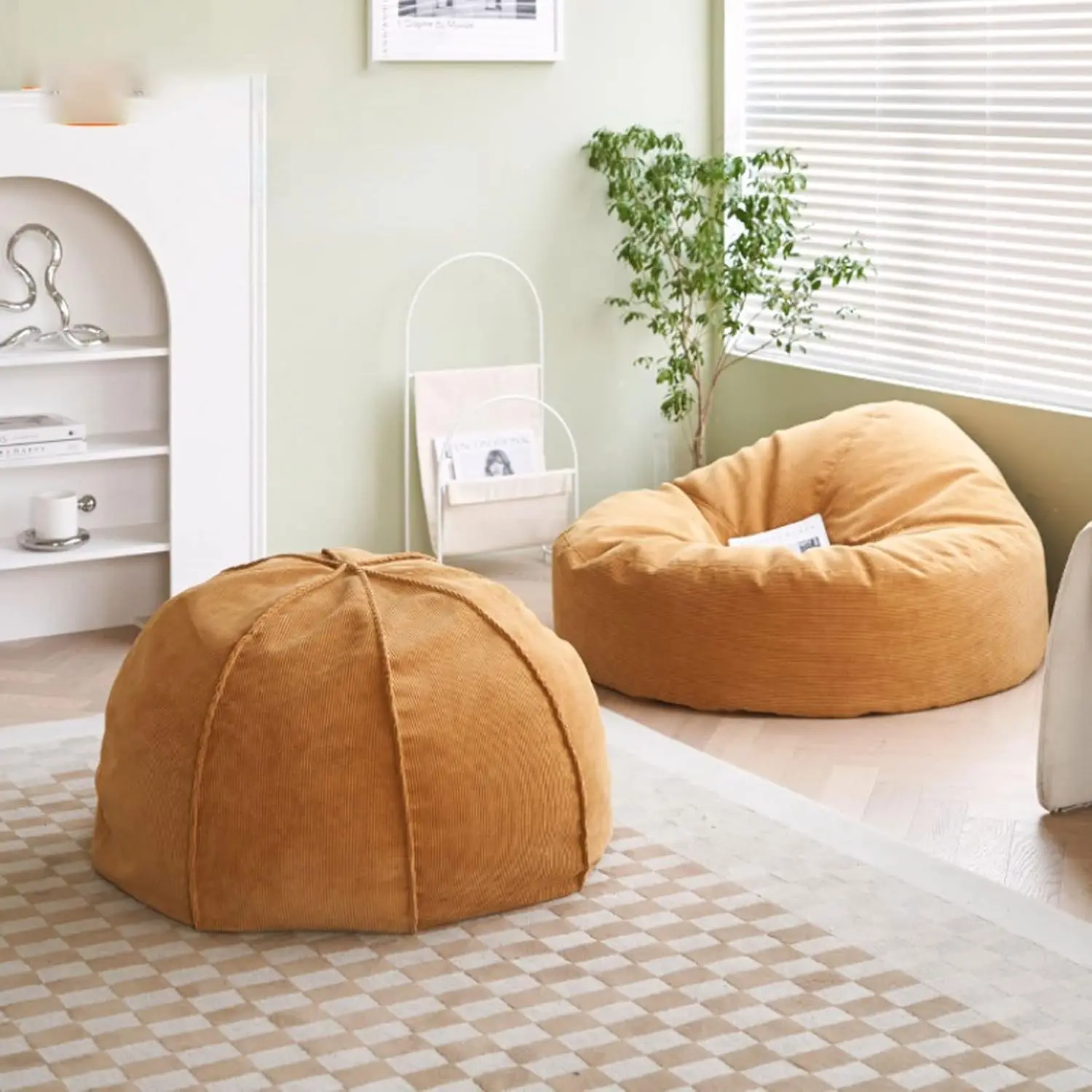 Beanbag Sofá Pufe Salão Puff Relax Lounge Sofá Quarto Piso