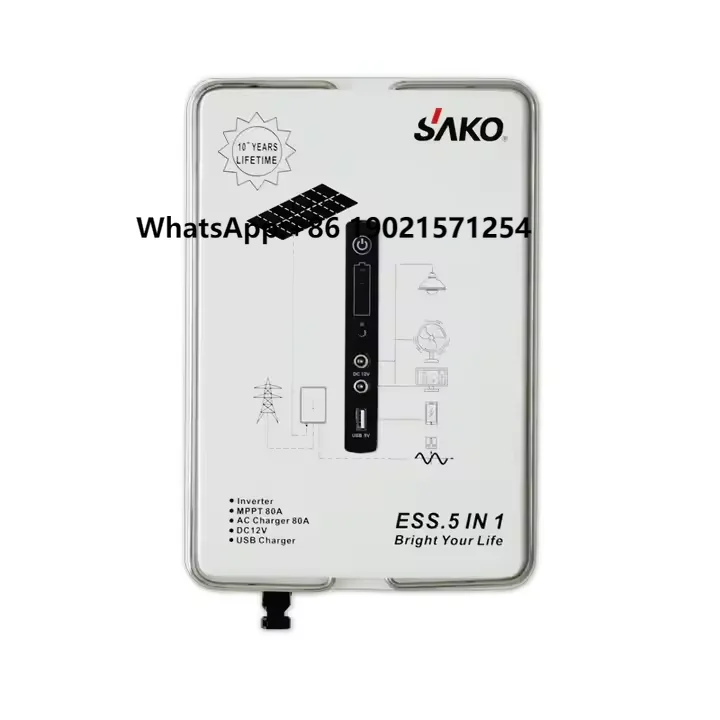 

Sako Alpha ESS 1Kwh Home Energy Storage System Plug Play Lithium Battery 100ah Capacity Hybrid for Home Appliances