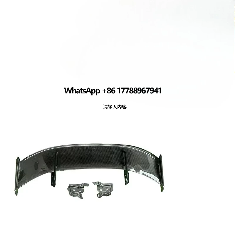 AK Style Dry Carbon Fiber  Rear Spoiler for G80 M3 G82 M4 G87 M2 Rear Trunk Spoiler