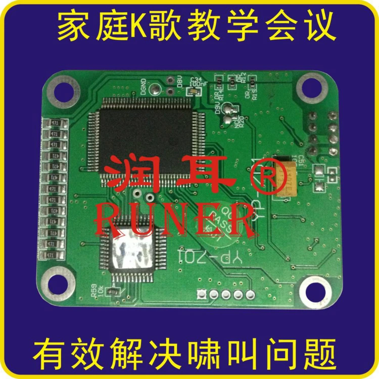 Digital Frequency Shift Anti-howling Module Circuit Board Microphone Howling Feedback Suppressor