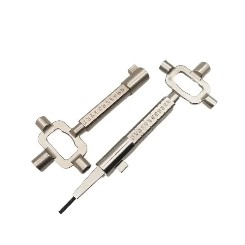 Lock Body Installation Lock Core Wrench Measurement Spindle Turner Removal Lock Cylinder Gauge Durable Maintenance