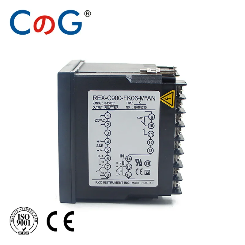 CG 72*72mm K J PT100 REX Series PID Digital Temperature Controller AC110-240V Alarm Multiple Input Relay SSR Output Thermostat