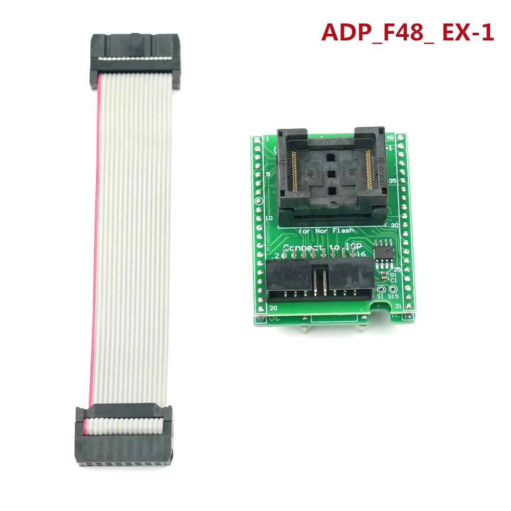 XGecu T48 (TL866-3G)  Programmer  ADP_F48_EX-1 Programming Adapters NAND T48 TSOP48-1 Nor Flash Adapter Socket