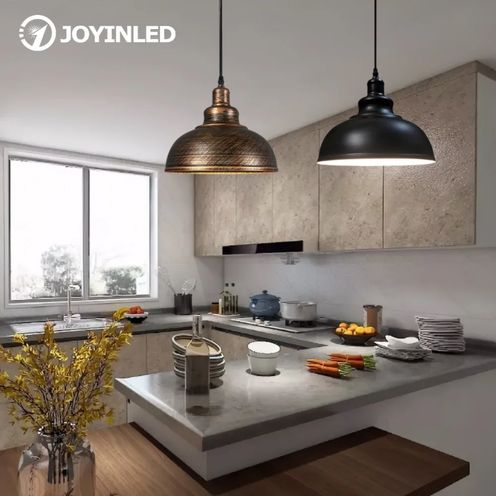 

JOYINLED американский стиль ретро скандинавский промышленный обеденный настольный светильник подвесной светильник креативный железный горшок простые лампы для ресторана