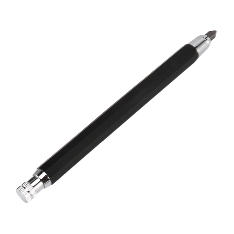 2 Set 5.6Mm Metal Lead Holder Automatic Mechanical Graphite Pencil For Drawing Shading Crafting Art Sketching