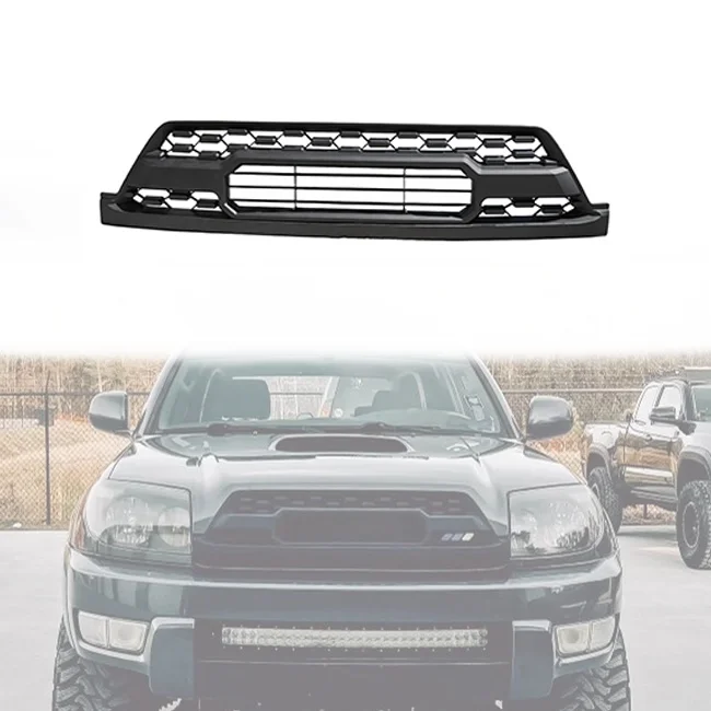 

2002-2005 Black ABS Plastic Car Bumper Grill Offroad Parts for 4runner Hilux Surf Auto Replacement