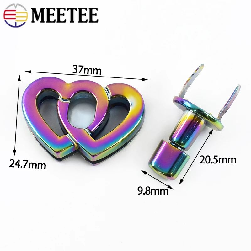 

1-3Pc Metal Buckles Bag Catch Twist Locks Clasp for Backpack Clothes Purse Closure Decor Snap Hook DIY Hardware Bags Accessories