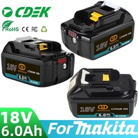 🔋Original For Makita 18V Li-ion Battery 6.0Ah  BL1850b BL1850 BL1860 BL1860 BL1830 BL1815  Fast Charging Replacement LXT400