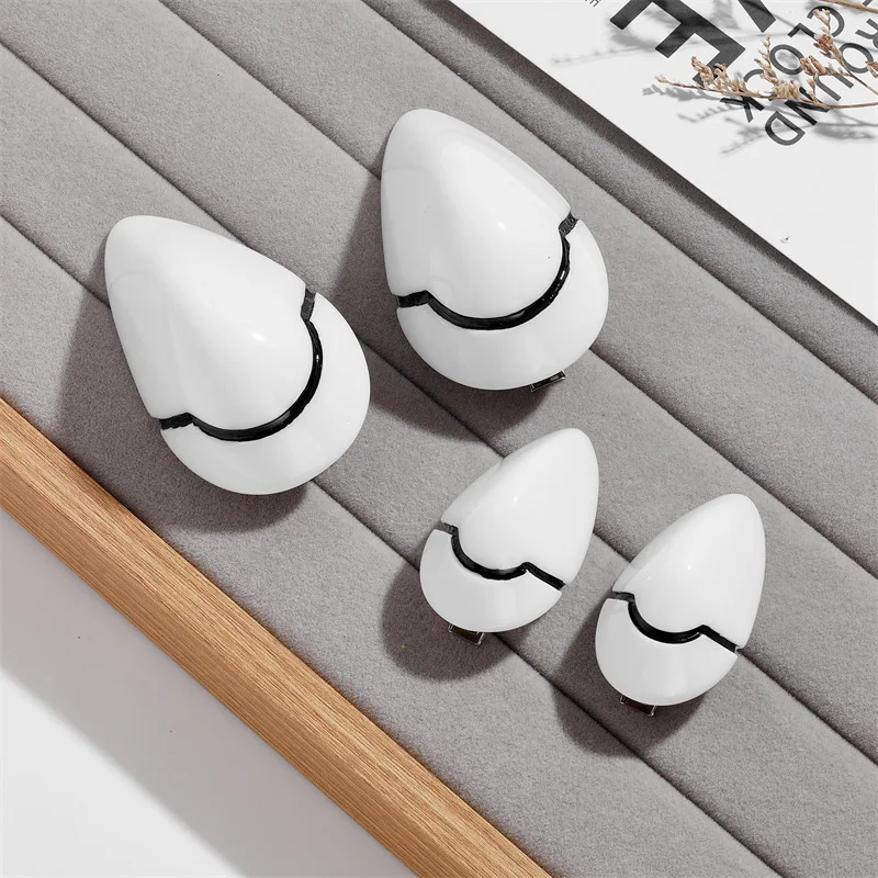 1 Pair Asuka Langley Soryu Red Hair Clips Ayanami Rei Headwear Japanese Anime EVA Cosplay Resin Hairpins Headdresses Props Gift