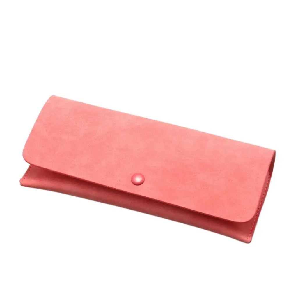 

New Fashion PU Leather Sun Glasses Case Retro Waterproof Eyewear Storage Bag Soft Shell Portable Glasses Box Universal