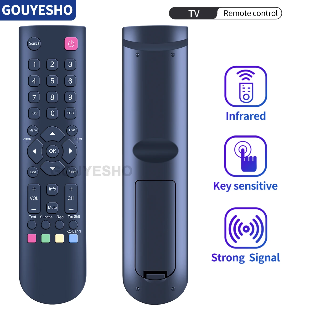 New Remote Control RC2000E01 RC3000E02 42FU5553W 40FS3246C for THOMSON TCL F&U lcd led Smart TV