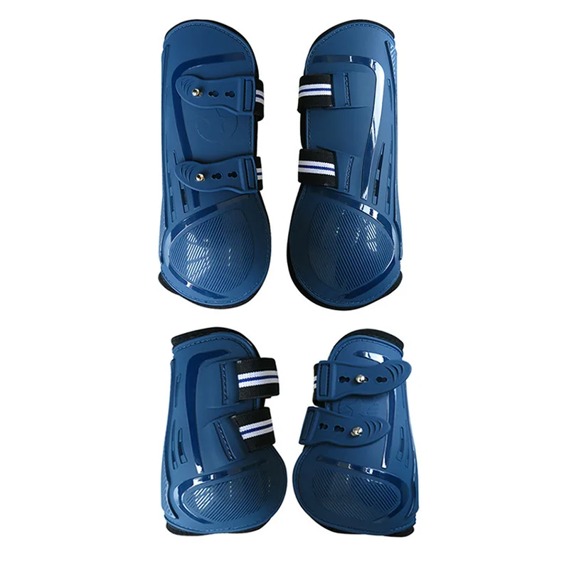 Horse Boots Open Front Jumping Tendon Sport Boots Secure Leg Protection Classic Breathable Hight Quality Equine Supplies