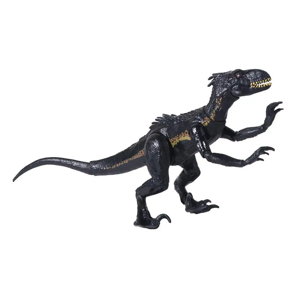Jurassic World Indominus Animal modelo articulación móvil plástico dinosaurio figuras de animales estatua de simulación