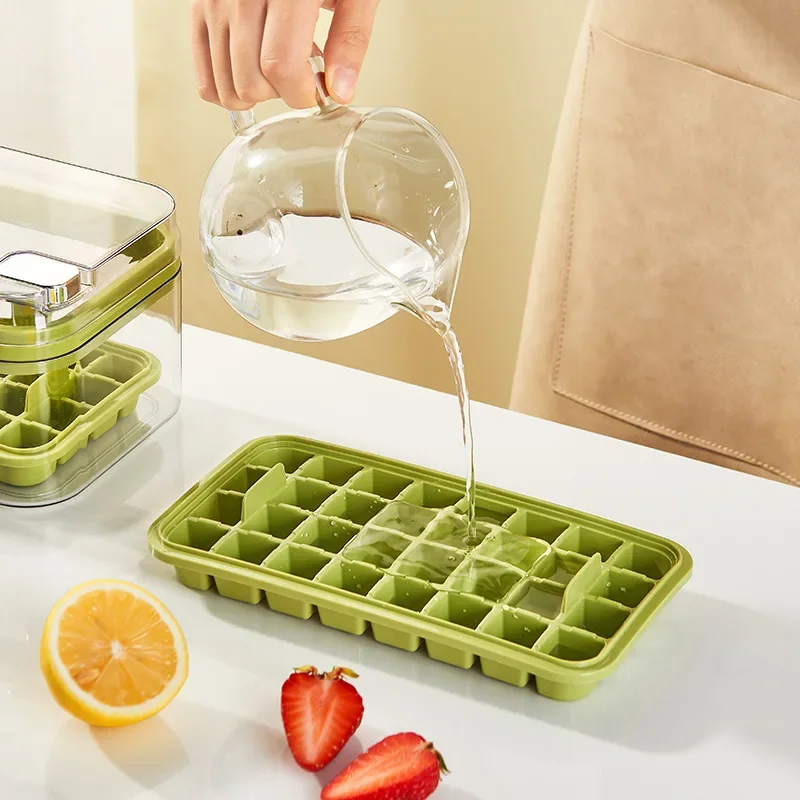 Forms for Ice Cream Molds Ice Cube Shape Summer Gadgets Home Popsicle Mold Mould Maker Rink Tray Bucket Popsicles Cubes Kitchen