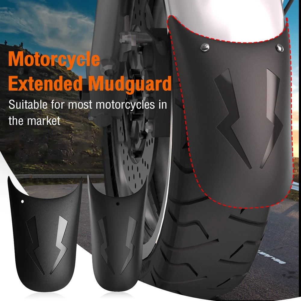 NEW Motorcycle Extender Mudguards Front Rear Fender Splash Guard for Cfmoto 150Nk Honda Cb19 Phantom 150 Suzuki Atv Feizhi 250