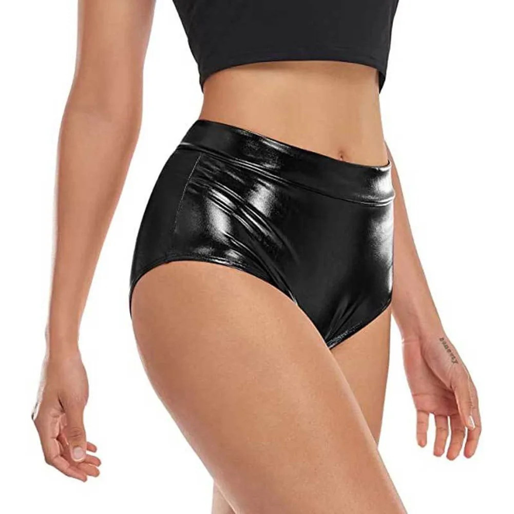 Clubwear clube shorts lingerie feminina elasticidade moderada tecido de poliéster comprimento regular adequado para todas as estações