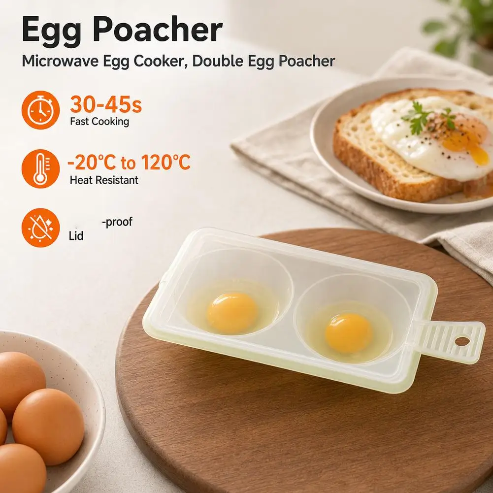 Egg Steamer Egg Fryer Egg Cooker Soft Hearted Egg Mold Boiled Poached Eggs And Steamed Egg Bowl Shuibo Egg Microwave