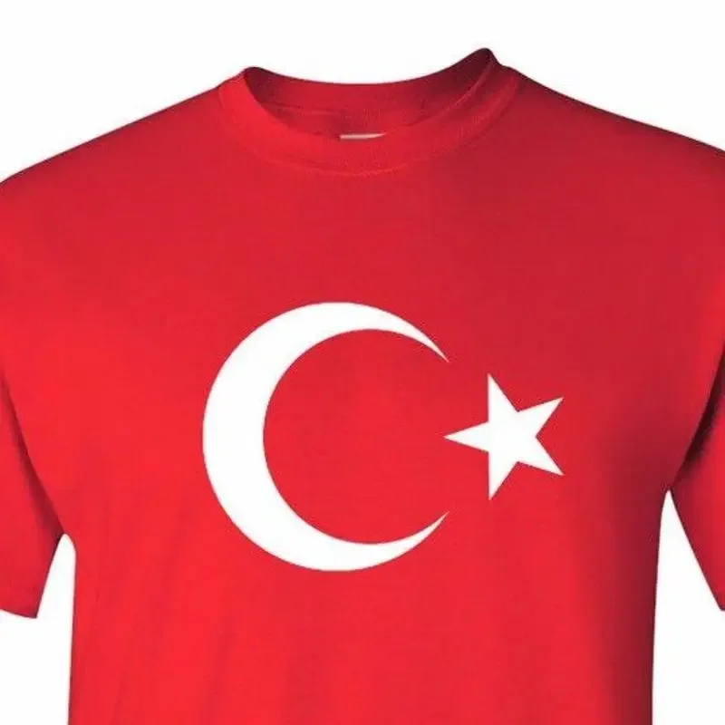 Turkey T shirt Turkish Flag National Team Turkiye Moon Pride Türkiye