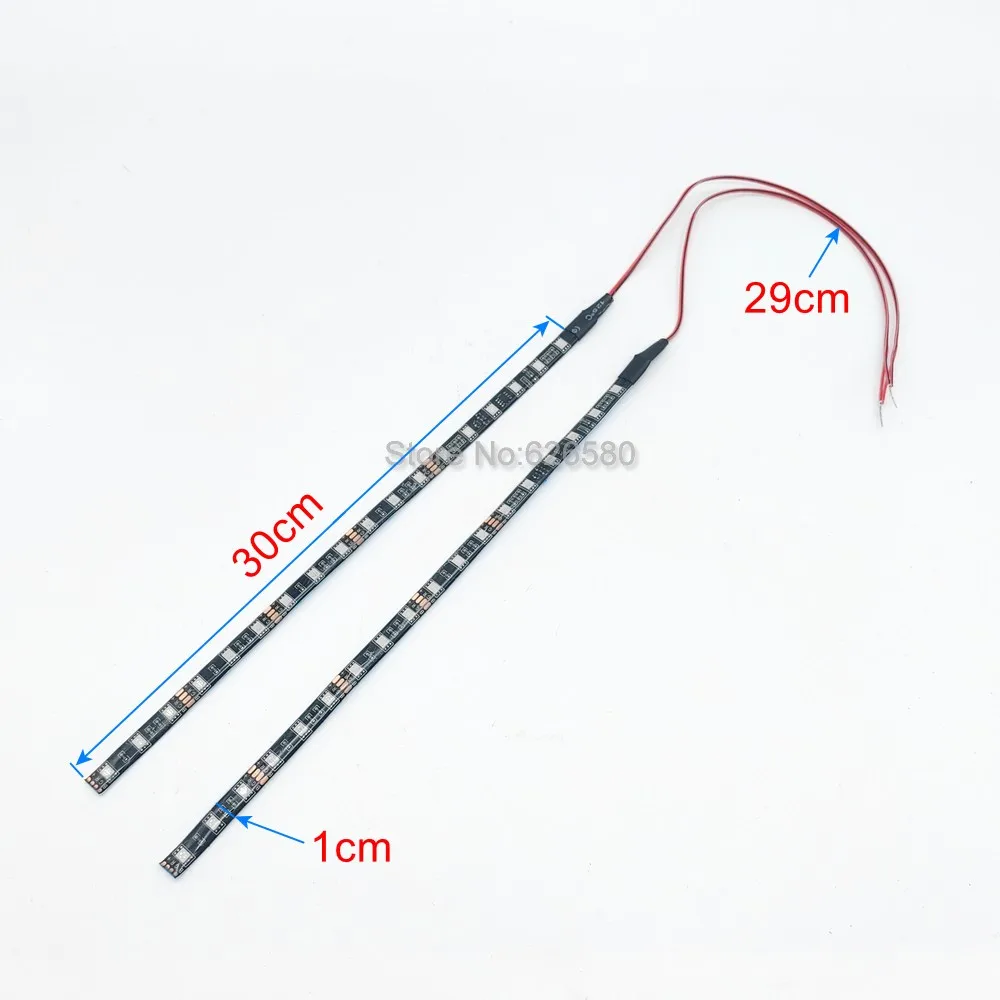 LED Lights Flashlight Atmosphere Lamp Lights Strip For Electric Scooter KuGoo M4 Night Safety General Waterproof Warning Light