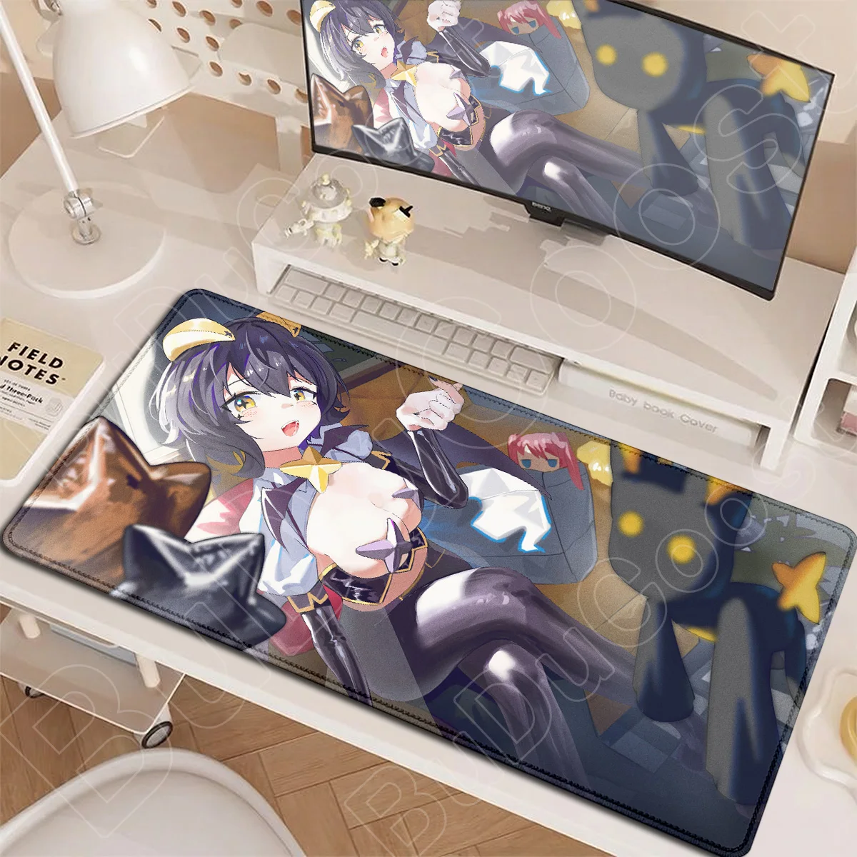 Gushing over Magical Girls Hiiragi Utena Hot Anime Wallpaper Mouse Pad E-sport Gamer Table Carpet 900x400mm HD Printing Mauspads