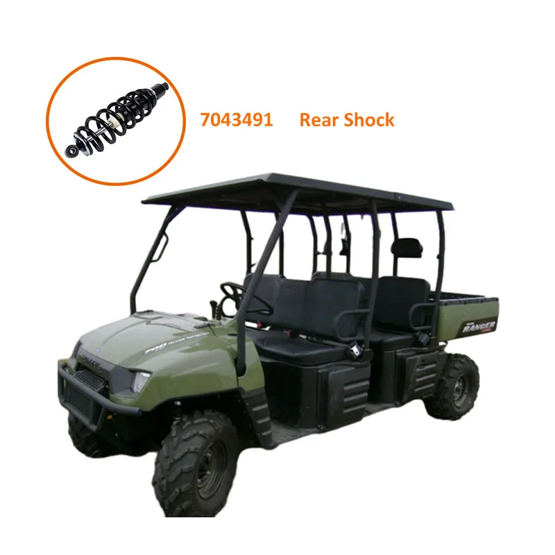 New Rear Shock 7043491 7042333 For Ranger Crew 700 2009 1-Year-Warranty High Quality