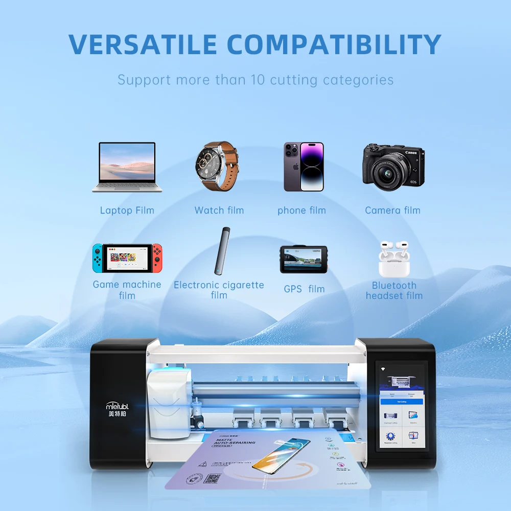 MIETUBL Factory TPU TPH PET Hydrogel Film Cutter Phone Tablet Screen Protector Intelligent Plotter Unlimited Cutting Machine