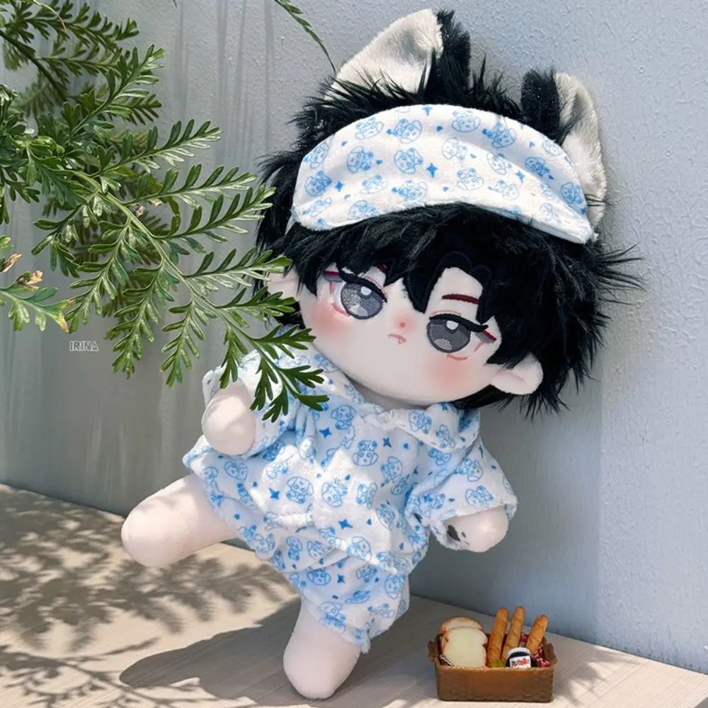 20cm Doll Clothes Toy Pajamas Sleepwear Cotton Doll Clothes Doll Cloth Accessories Dress Up No Attributes Dolls Clothes