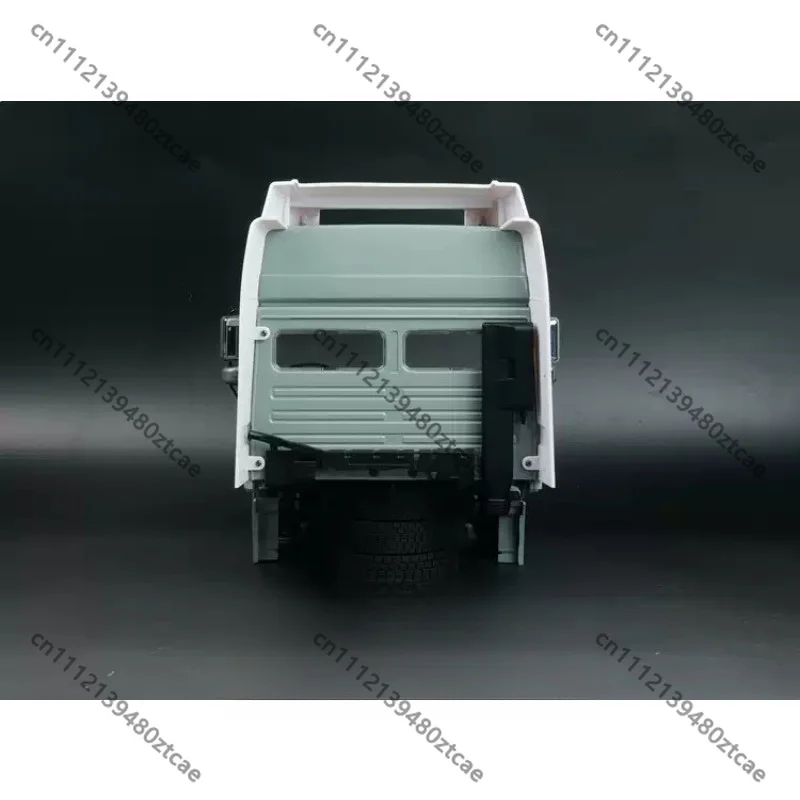 1/14 RC Truck Metal Cab Shell, Openable Doors & Front‑Hood, Simulation Tractor‑Truck Body‑Shell Parts