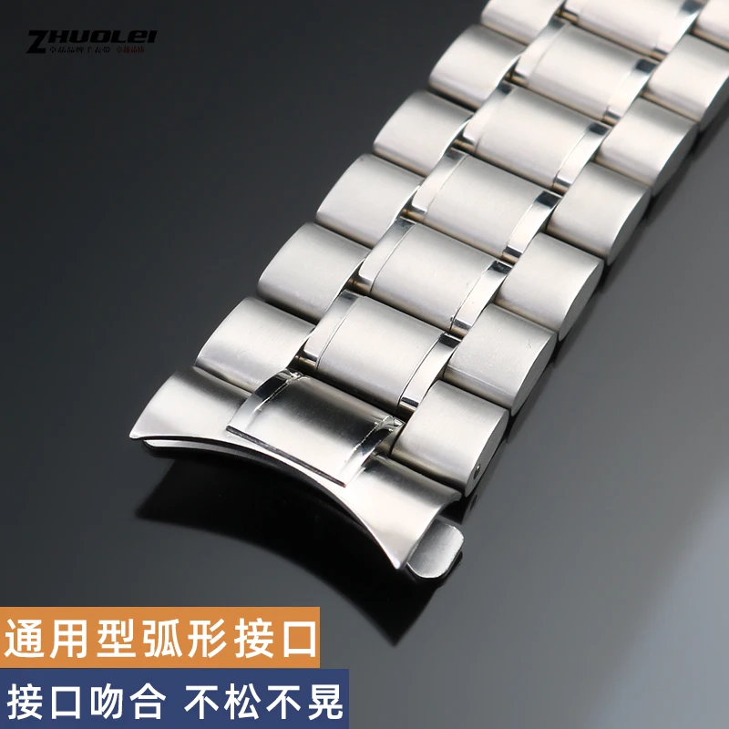 For Casio EFR-526/303/304/530/556/552 Men\'s BEM-506/501 Bracelet Wristband Stainless Steel Watchband Curved Strap 20 22 24mm