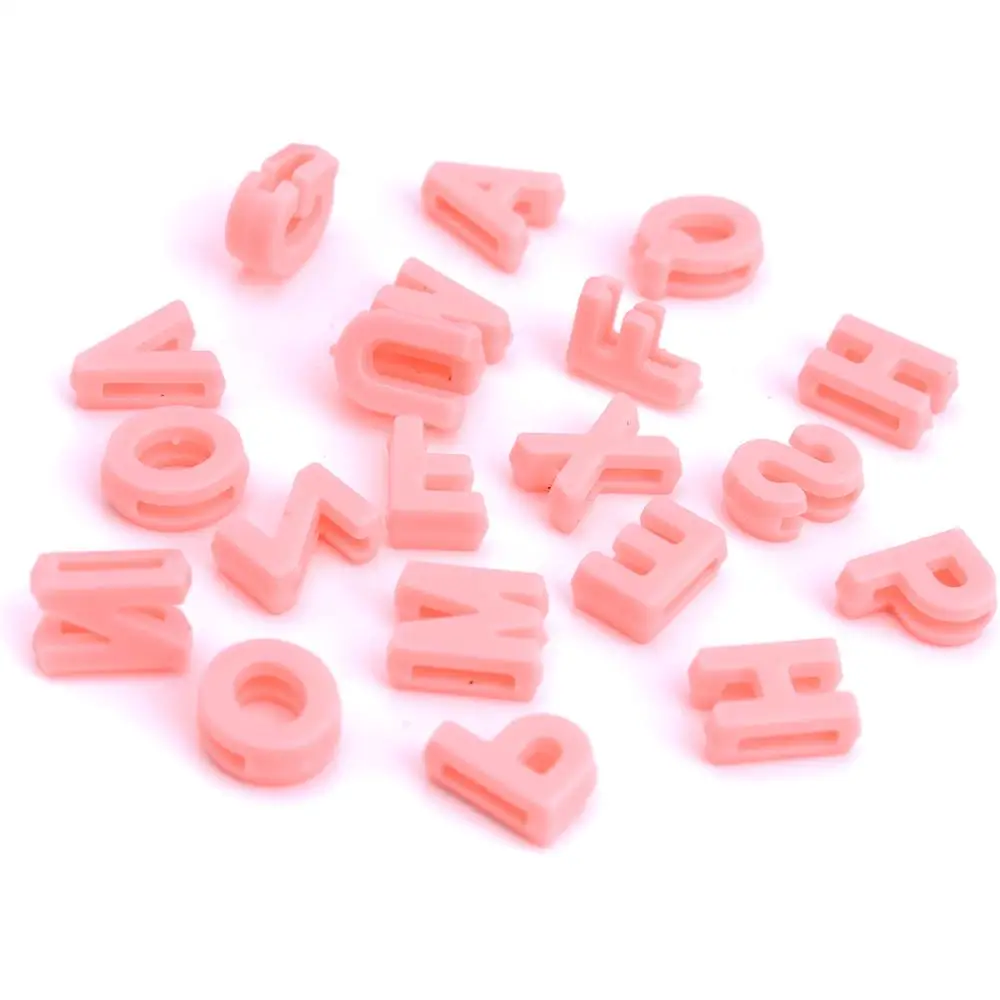 100 Stück 12 mm mehrfarbige zufällige Buchstabenperlen, Acryl-Alphabet-Perlen für Schmuckherstellung, DIY-Armband, Halskette, Schlüsselanhänger, Zubehör – Detail 20