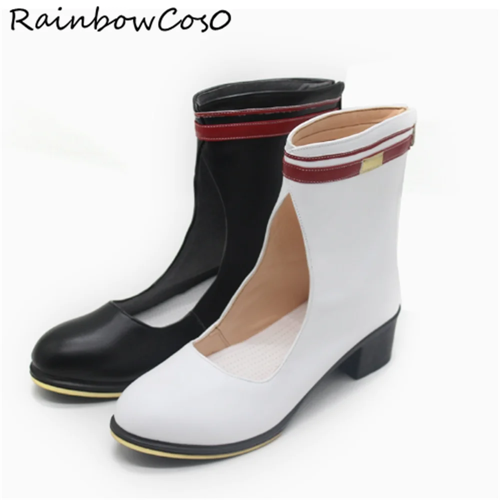 Curren Chan Umamusume joli Derby Cosplay chaussures bottes jeu Anime Halloween noël RainbowCos0 W4580