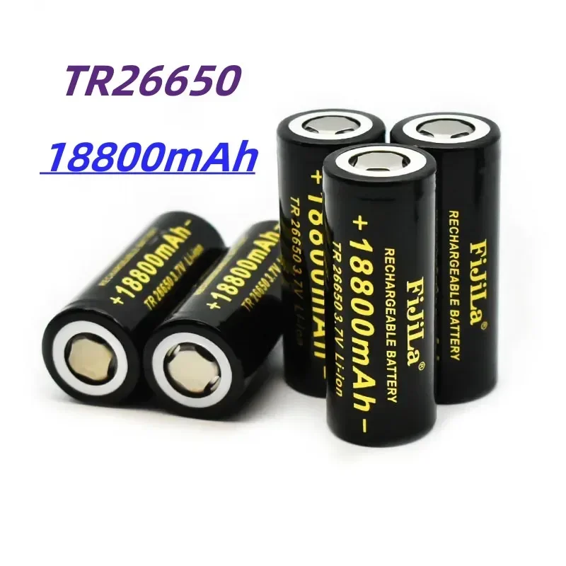 

Original New 26650 Battery 18800mAh 3.7V 50A Lithium ion Rechargeable Battery For 26650 LED Flashlight + Charger