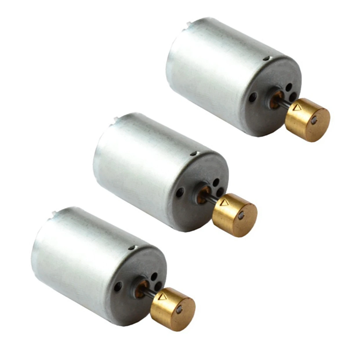 3PCS RF370 Vibrating Motor 12V Electric Motors Double Vibrating