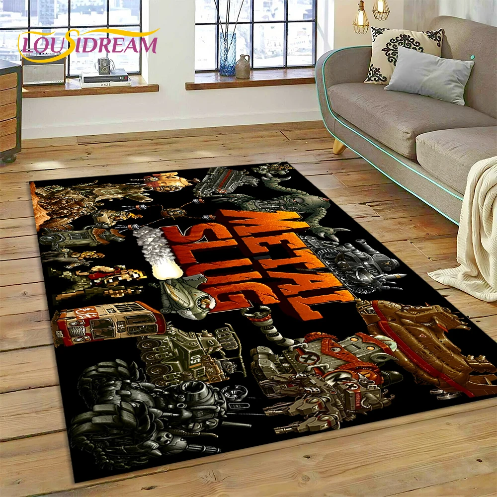 

Metal Slug Retro Game Cartoon Customized Carpet Rug for Bedroom Living Room Home Sofa Decoration,Kid Play Large Decor Floor Mat