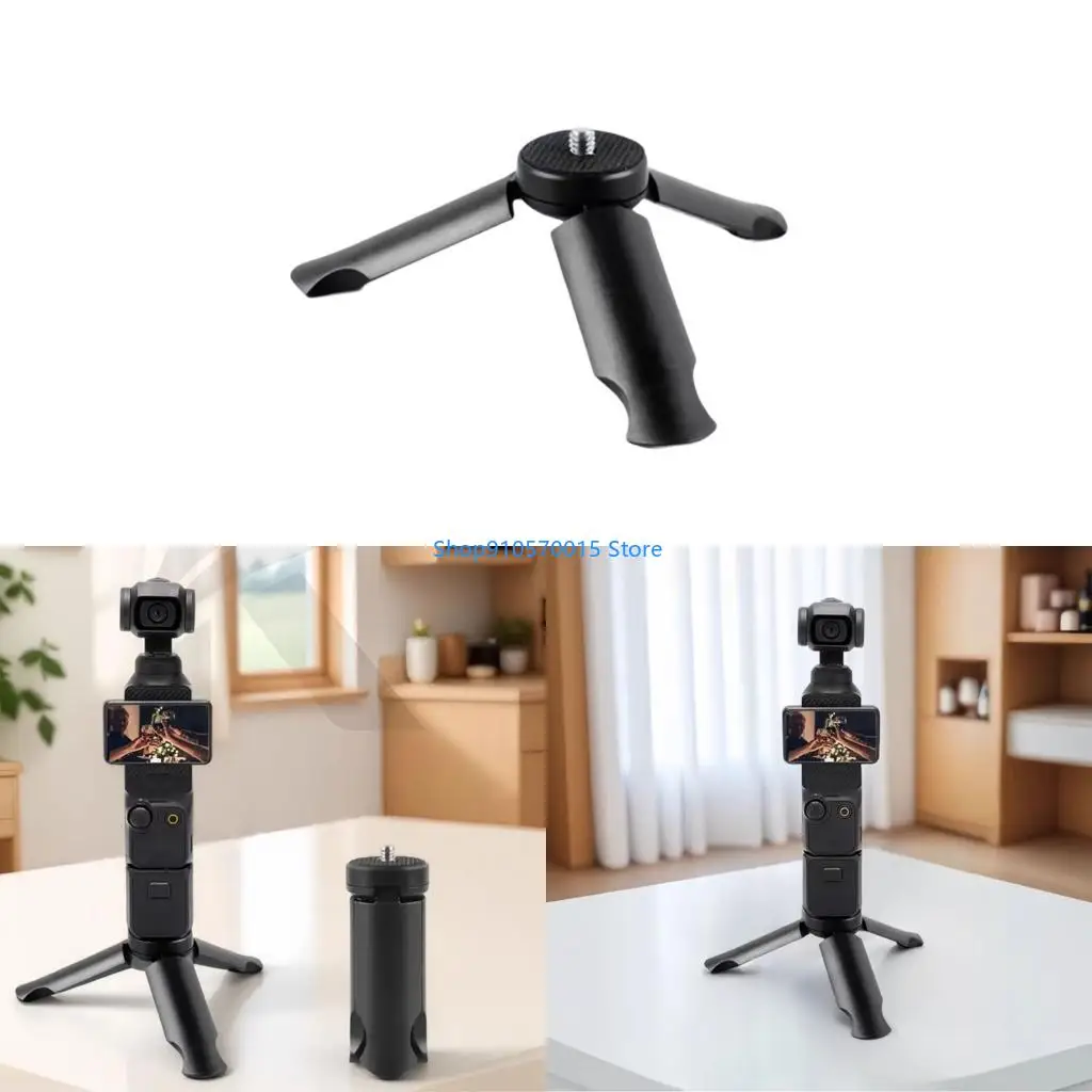 B95C Portable Travel Tripod For Handheld Gimbals Stable Photoshoots Rubber Feet Design