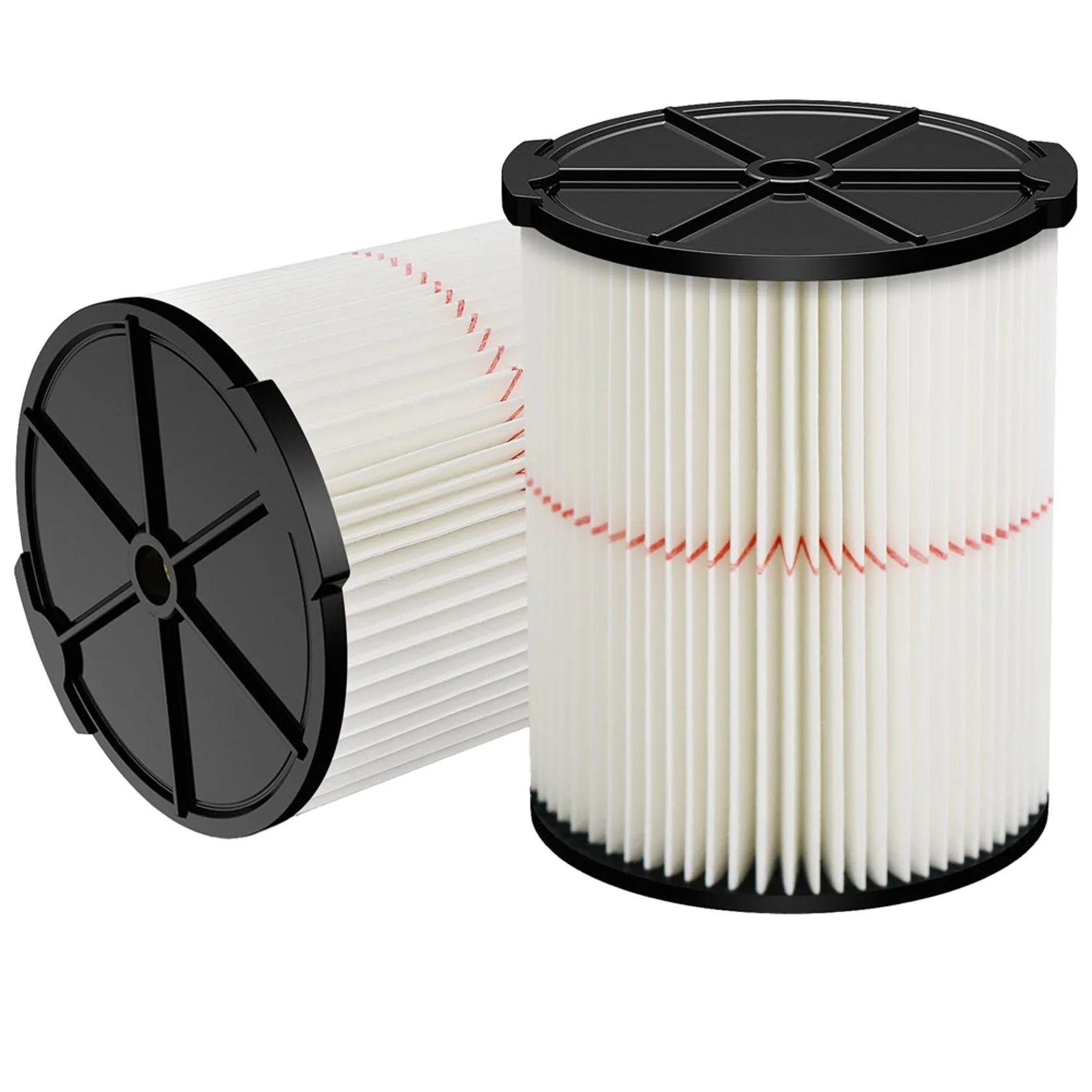 BAAJ-4X Replacement Cartridge Filter For 9-38754 Red Stripe General Purpose Wet Dry Vac 5 To 20 Gallon Shop Vacuums